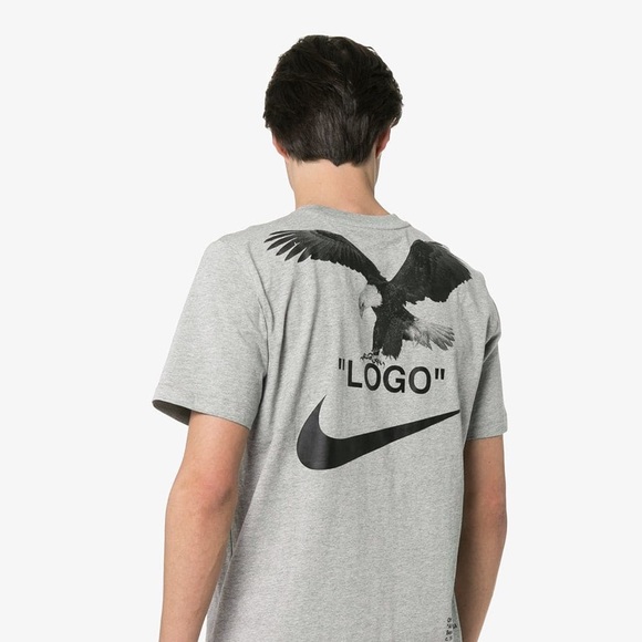 off white nike tuxedo tee